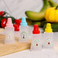 Mini sauce bottle plastic squeeze sauce bottle japanese style squeeze condiment bottle food grade portable soy sauce bottle cross-border