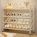 Ultra-slim multi-tier rotating shoe rack: the must-have storage solution for entryways and dorms. simple, modern design