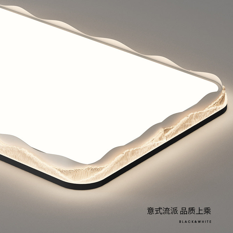 Light luxury Italian modern creative wave ceiling lamp lighting package advanced wave living room bedroom room lighting