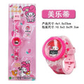 Kids' watch - luminous digital watch - cartoon kuromi & my melody - gift for boys & girls - kindergarten & elementary school