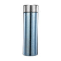 High-end pure titanium thermos cup, tea business double-layer titanium cup, straight cup, health water cup, tea and water separation for men and women