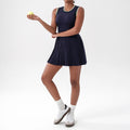 outdoor sports one-piece tennis skirt golf anti-exposure yoga breathable bottom yoga dress for women