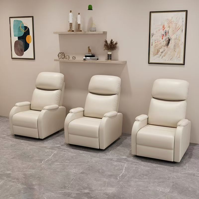 Beauty sofa chair reclining chair manicure single sofa small living room lazy electric telescopic massage eyelash chair