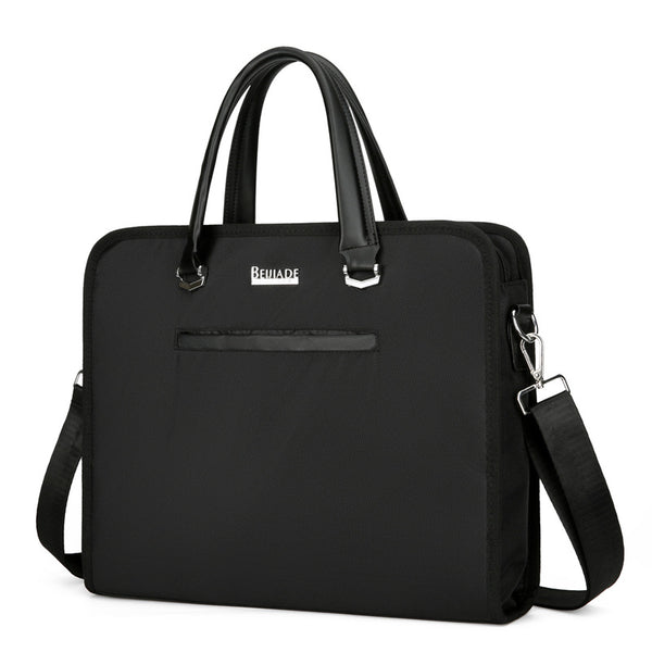 Spring New, Oxford Cloth Men's Business Commuter Office Bag Handbag Large Capacity Multifunctional File Bag