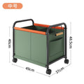 Storage basket under desk backpack organizer snack basket mobile toy storage cart office desk organizer
