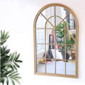 American iron art ji mirror wall decoration living room background wall pendant decoration b&b entrance wall creative wall hanging wall