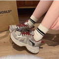 Dad shoes women's spring & fall 2026 new women's shoes easiest for matchthick sole shoes best selling casual shoes height increasing sports shoes