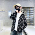 Boys' spring hooded sweatshirt -  new collection - kids' spring top - mid-to-large size - spring/autumn style - stylish and trendy for boys