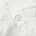 new girls' tank dress summer outfit baby girl princess dress stylish puffy flutter sleeve dress chiffon infant dress