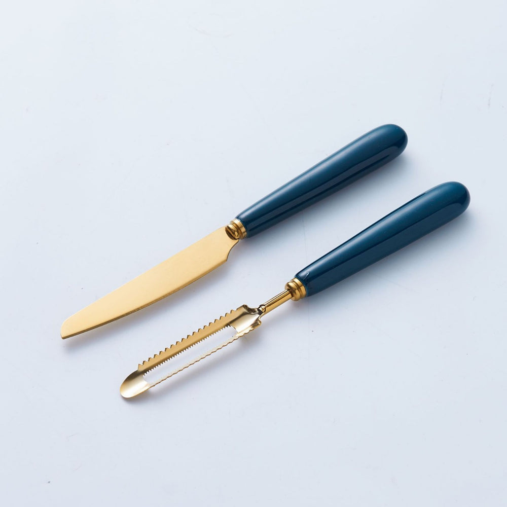 Nordic stainless steel peeling fruit knife creative kitchen gadget mooncake knife fruit peeler melon peeler peeler