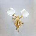 Led bedside wall lamp bedroom living room  new light luxury wall sconce european style stairway aisle ambient wall light