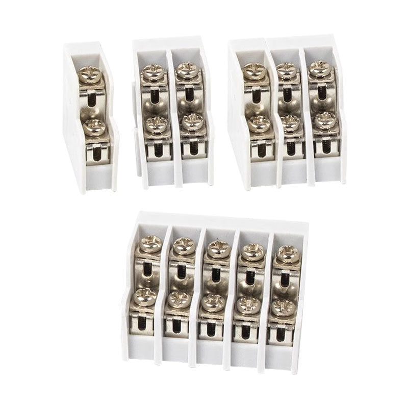 High and low terminals waterproof box matching terminal blocks, can be freely spliced 1, 2, 3, 5 high-status assembly