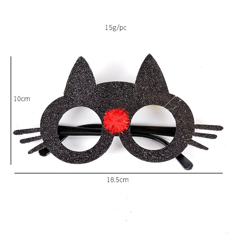 Halloween Pumpkin Glasses Kids Adult Ghost Festival Party Decorations Photo Props Funny Glasses Frames