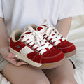 2026 fall/winter new women's chocolate chunky sole bread shoes - breathable, soft sole, height increasing, designer brown casual sneakers