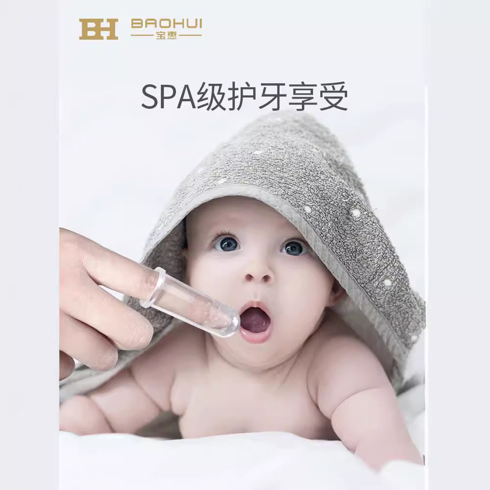 Baby toothbrush infant milk toothbrush soft bristle finger toothbrush silicone toothbrush baby oral cleaning handy gadget personalized