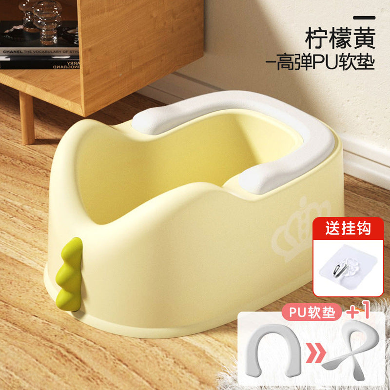 Kids' potty training wash basin - baby plastic girl's toilet training seat - infant squatting wash basin for gentle cleansing