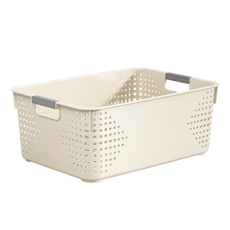 Miscellaneous storage basket for homeplastic storage box snack toy storage basket kitchen storage desktop storage box