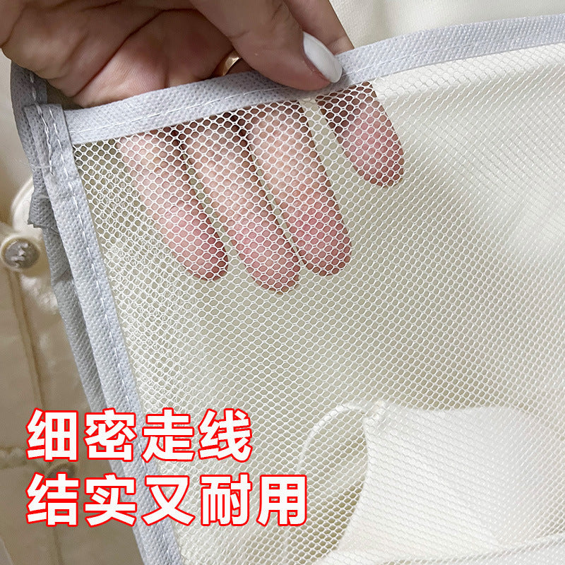 Socks storage hanging bag dormitory wardrobe underwear hanging bag hanging mesh pocket door storage finishing storage bag