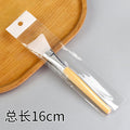Log pole silicone brush