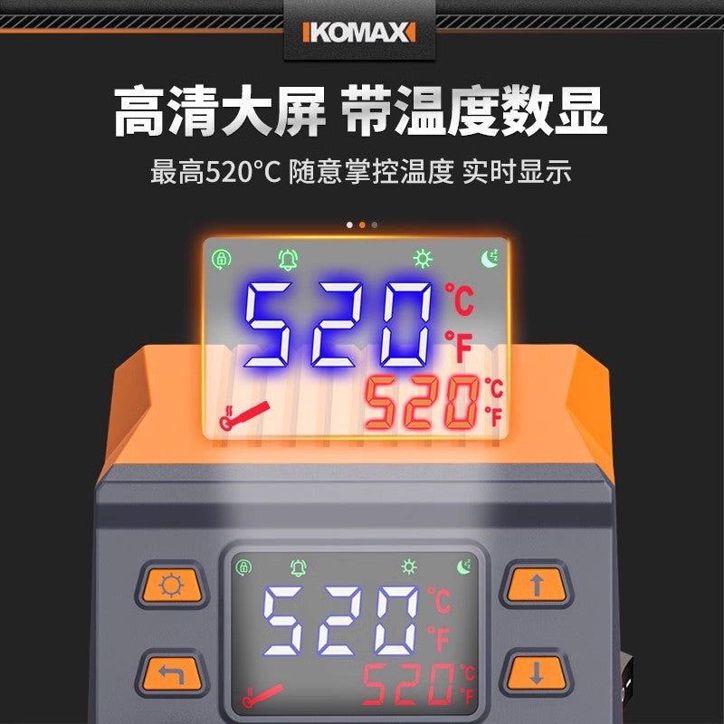 Digital display soldering iron station adjustable temperature home repair welding tool kit soldering gun multifunctional soldering station