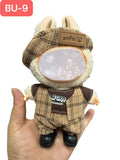 Only clothes for sale labubu doll clothes 17cm doll labubu sitting party generation 2 replacement clothes suit
