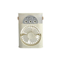 Water-cooled cycle spray fan mini desktop fan portable office usb humidification spray long battery life electric fan