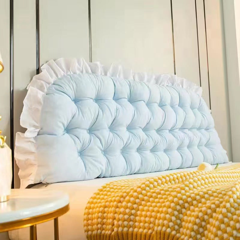 Bed head cushion soft bed pillow dormitory reading large back cushion hugging pillow pillow girl sleeping sofa waist protector