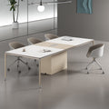Long table conference table long table casual modern creative training table large and small conference room negotiation table and chair combination