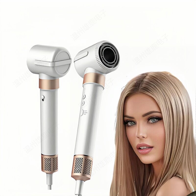 Cross-border automatic seven-in-one hot air comb automatic adsorption multi-functional curling iron brushless motor high-speed hair dryer