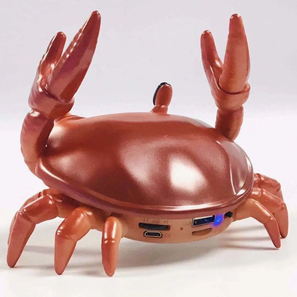Crab subwoofer bluetooth speaker stand wireless mini speaker creative unique gift loud volume trendy prank cute