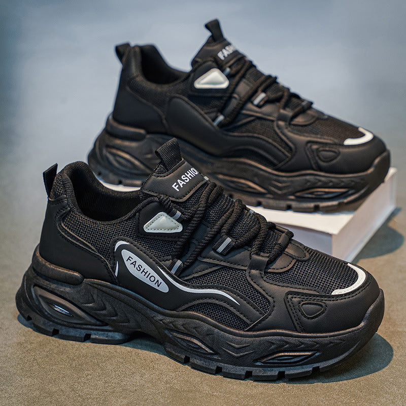 Men's lightweight & comfortable chunky sole sneakers - 2026 spring new arrivals - trendy, versatile, and perfect for students & casual wear