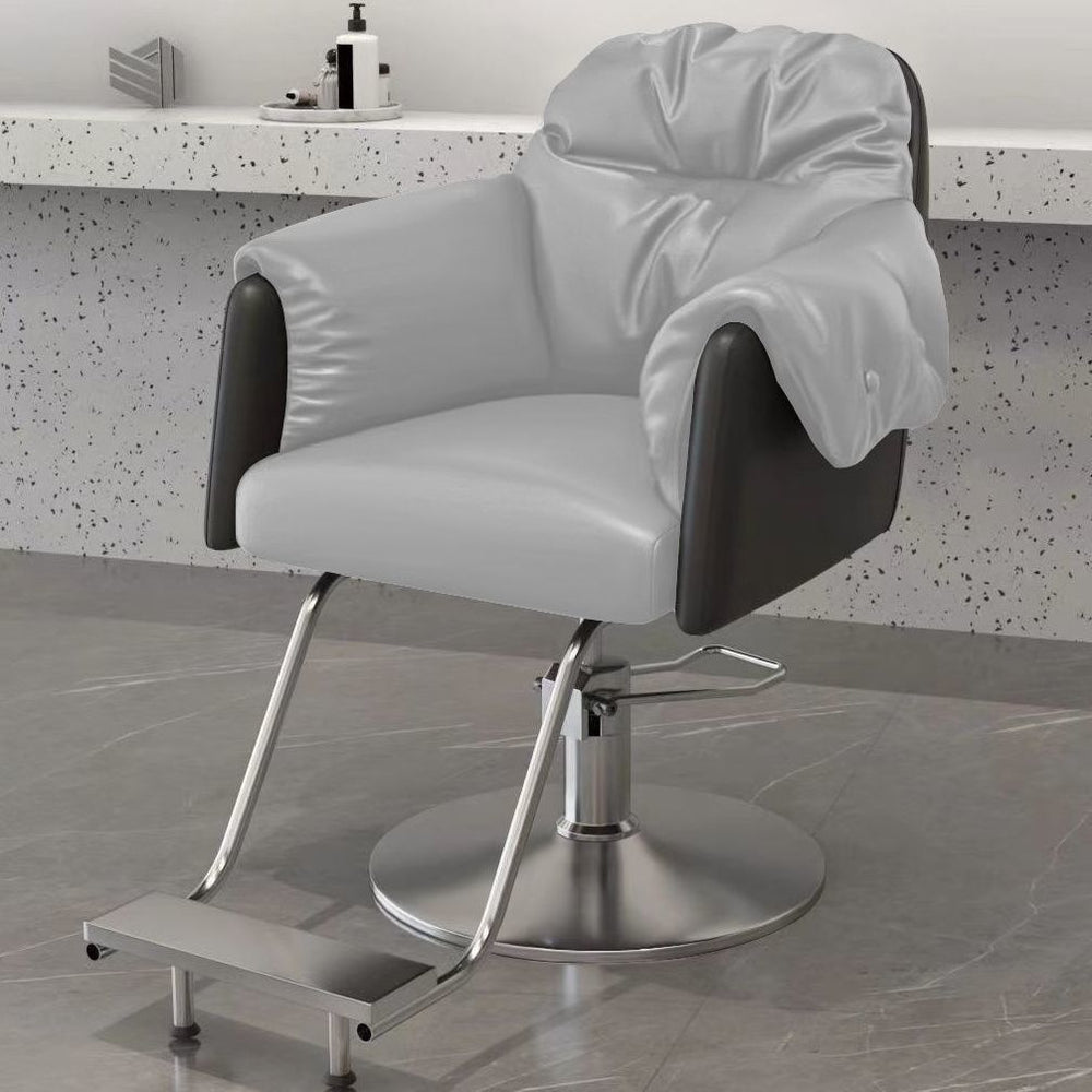 Hairdressing shop chair popular hair salon special classy hairdressing chair hairdressing shop seat hair cutting stool stainless steel hairdressing chair