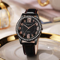 New arrivalpopular diamond-encrusted watch cross-border women's belt women's watch quartz watch manufacturer wholesale dropshipping watches