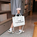 Women's shoulder bag 2025 new style minimalist casual large capacity handbag crossbody bag cross-border letter print tote bag