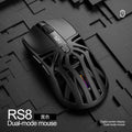 Smailwolf rs8 bluetooth wireless tri-mode mouse - lightweight gaming mouse for e-sports, pc, and office use