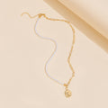 Women's pearl pendant wholesale: european and american cross-border design, mixed metal jewelry, high-end, unique, and trendy necklaces
