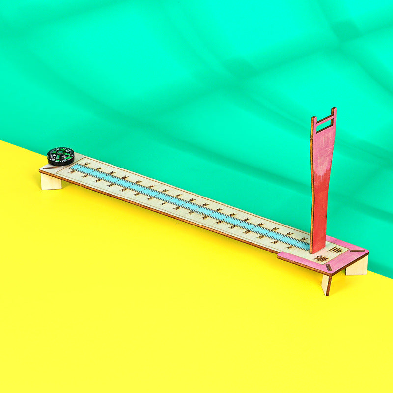 Standard model, small technology production, handmade DIY sun shadow length measurement, twenty-four solar terms, scientific experiment materials