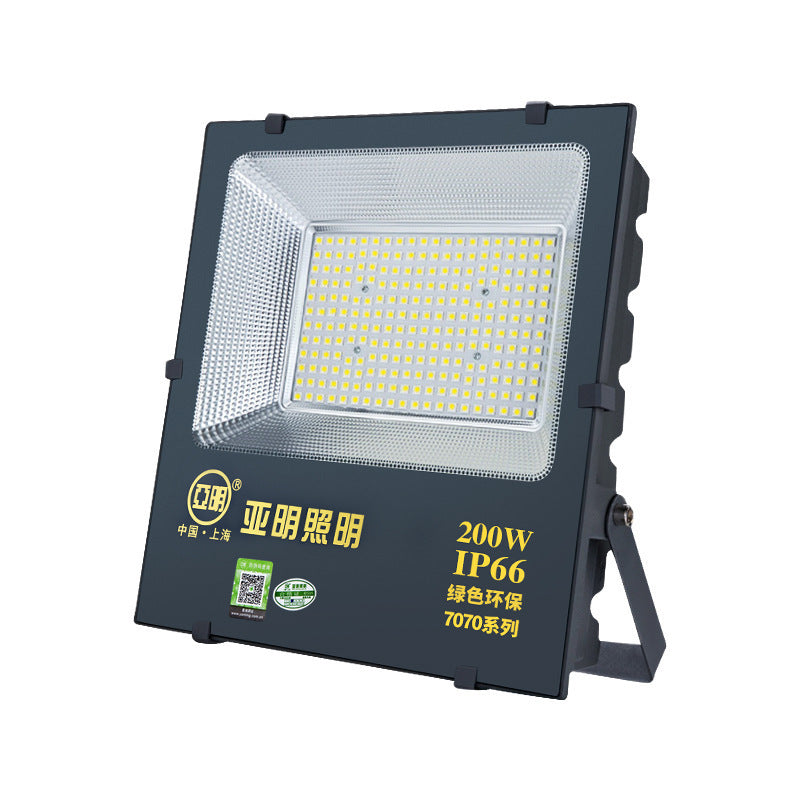 Yaming lighting LED floodlight, factory stadium bridge construction site lighting floodlight outdoor super bright lighting