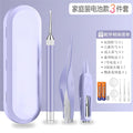 Glowing ear spoon & earwax tweezer set - kids' ear cleaning kit with visual inspection - baby ear pick - in stock & ready to ship
