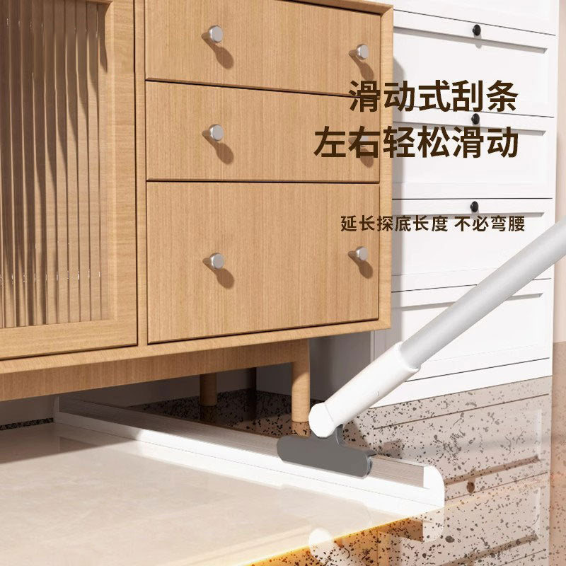 Factory straight hair magic broom household mop bathroom floor artifact wiper silicone bathroom dual-purpose
