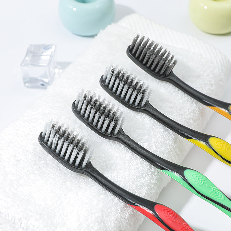 Yama model factory spot bamboo charcoal soft hair doctor single shopping mall cleaning supermarket toothbrush  stall wholesale