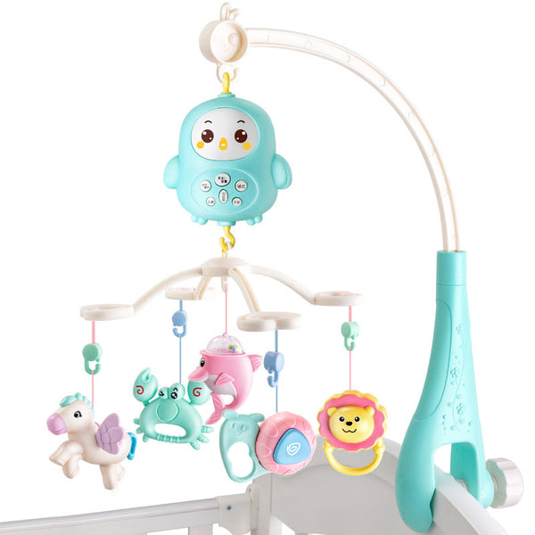 Baby Friendly Newborn Baby Bed Bell 0-1 Years 3-6 Months 12 Boys Spinning Puzzle Rattle Bedside Bell