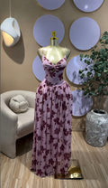 European and american cross-border women's fashion  winter new sleeveless v-neck backless sexy camisole pleated maxi dress