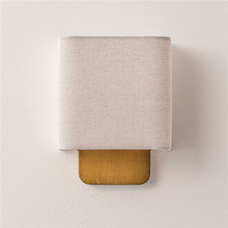 American retro fabric bedside lamp for bedroom, living room, study - creative minimalist designer home decor lighting fixture