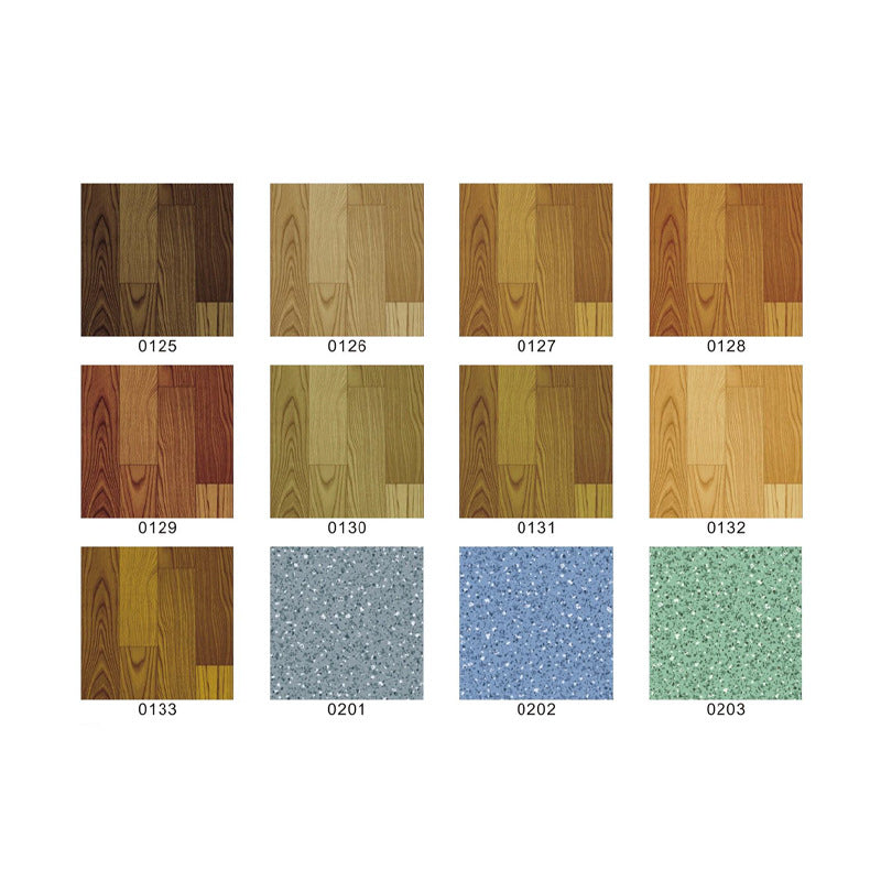 Customized PVC floor color pattern pattern size thickness plastic floor leather floor covering carpet pad floor glue