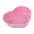 Love dish, seasoning dish, soy sauce dish, japanese small dish, vinegar dish, dipping dish, snack dish, plastic dish, wheat straw dish