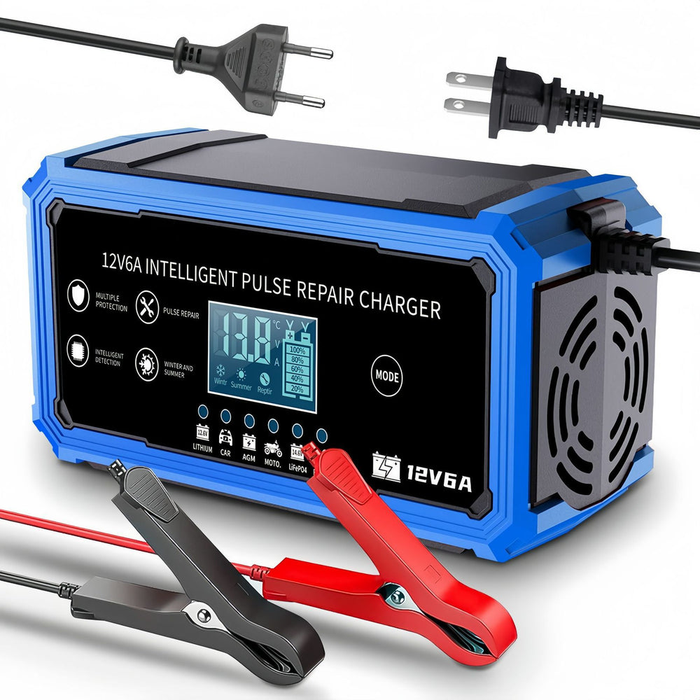 Car battery charger 12.6v 14.6v ternary lithium battery iron lithium charger 12v lead acid charger
