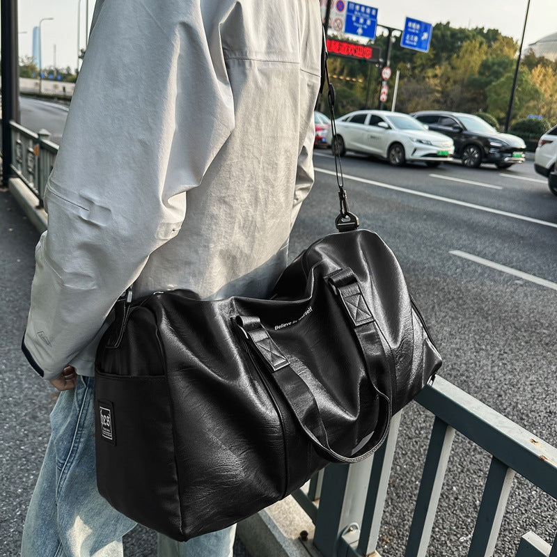New men's shoulder business trip travel bag large capacity student shopping travel duffel bag women's maternity sports fitness bag