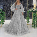 new cross-border gold heavy beaded luxury evening gown - sexy socialite queen long dress yq7109