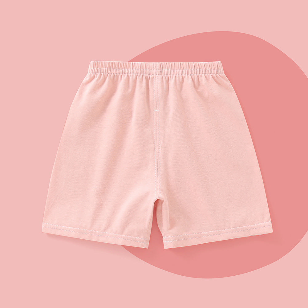 Summernew arrival baby half length pants baby type a comfortablecasual pants kids shorts outing thin boys and girls